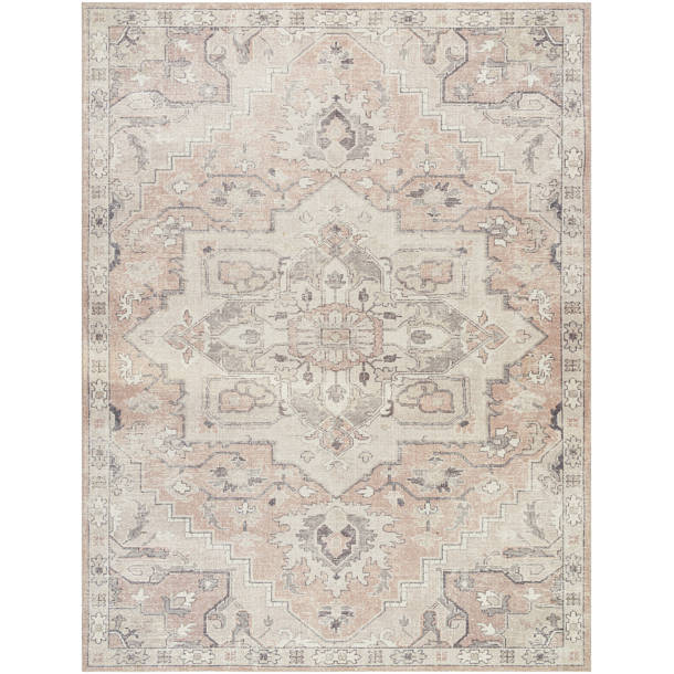 Becki Owens X Livabliss Elle Oriental Light Gray Beige Area Rug